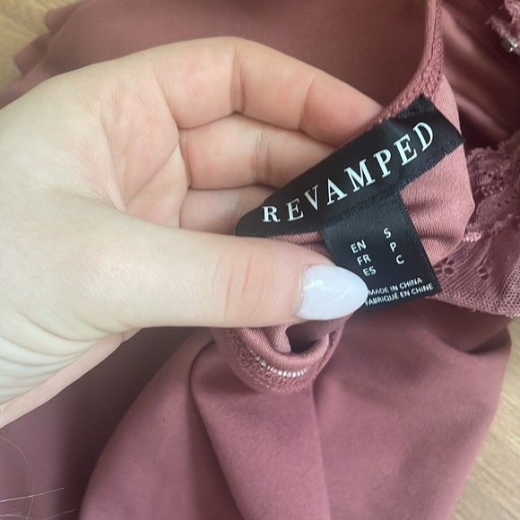 Revamped pink dress, size small - Picture 3 of 3